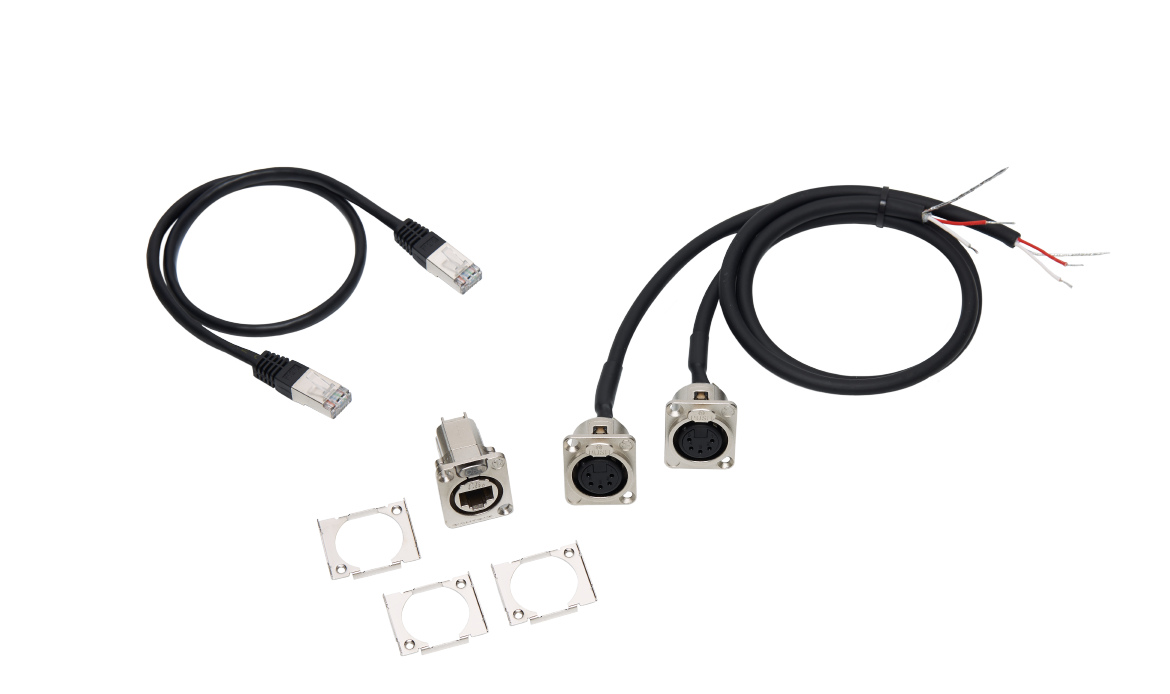 MA Lighting Adapter cable set for grandMA3 2Port Node DIN-Rail, DMX via XLR 5pin (4021729)